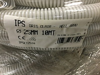 Pallet flexibele elektriciteits slangen ips, lichtgrijs - afbeelding 3 van  3