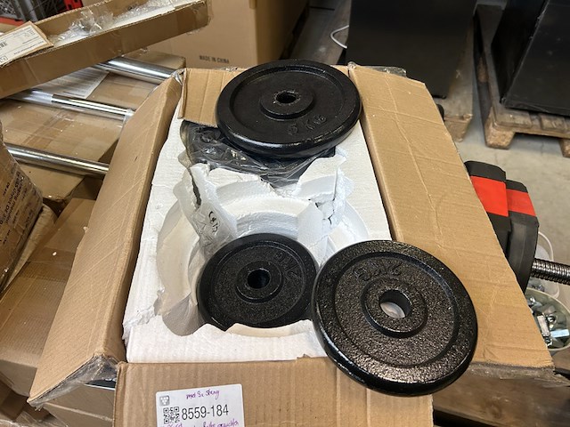 Pallet gewichten en halterstangen - afbeelding 3 van  7