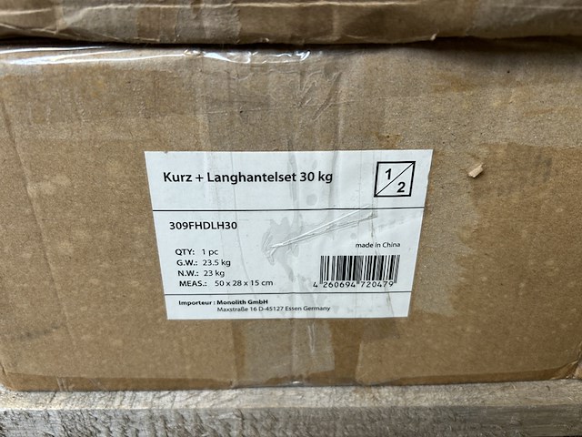 Pallet gewichten en halterstangen - afbeelding 4 van  7