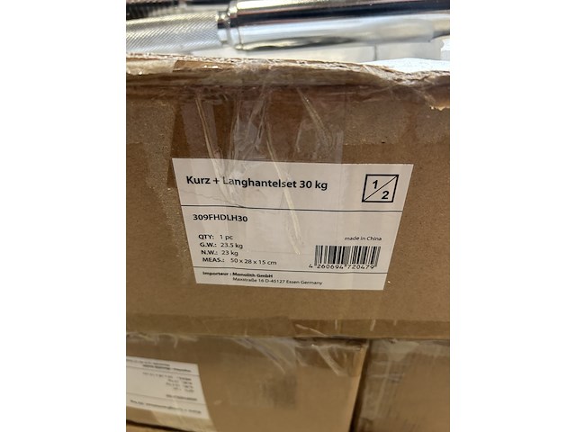 Pallet gewichten en halterstangen - afbeelding 7 van  7