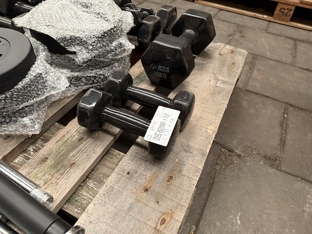 Pallet halterschijven en dumbbells - afbeelding 4 van  19