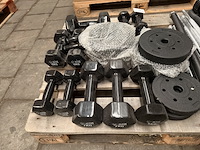 Pallet halterschijven en dumbbells - afbeelding 6 van  19