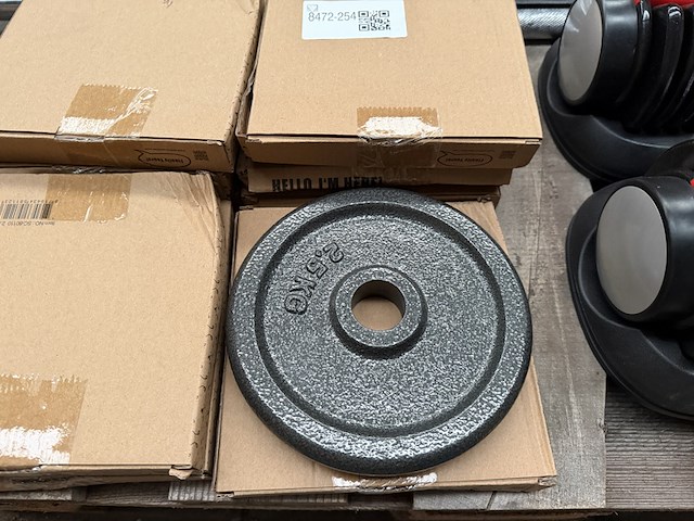 Pallet halterschijven en dumbbells - afbeelding 18 van  19
