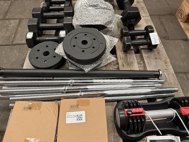 Pallet halterschijven en dumbbells - afbeelding 19 van  19