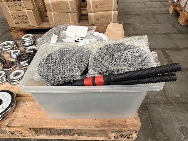 Pallet halterschijven en fitness artikelen - afbeelding 2 van  10