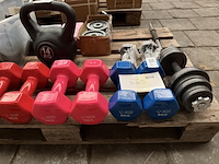 Pallet halterschijven, kettlebells en dumbbells - afbeelding 3 van  9