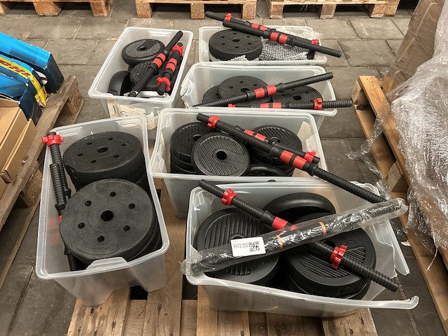 Pallet halterschijven - afbeelding 1 van  7