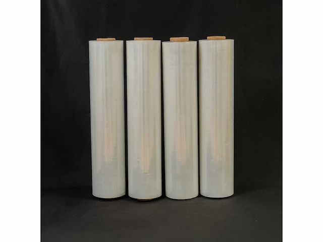 Pallet handwikkelfolie transparant - 50cm x 300m x 20my (10x) - afbeelding 1 van  3