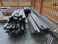 Pallet hardhouten balken - afbeelding 1 van  6