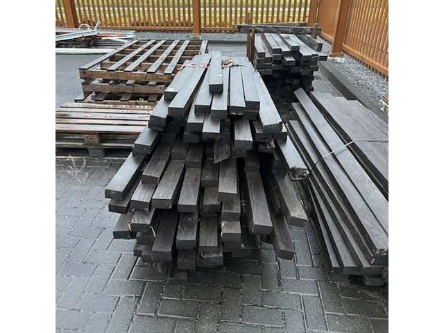 Pallet hardhouten balken - afbeelding 4 van  6
