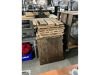 Pallet houten vloerdelen - afbeelding 2 van  7