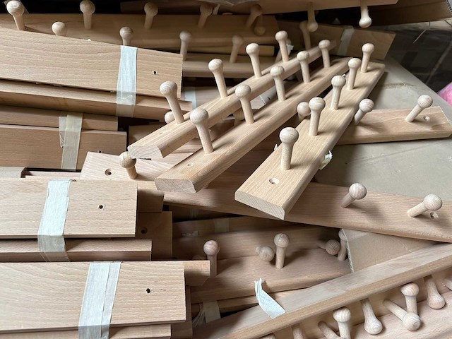 Pallet kapstokken - afbeelding 4 van  5