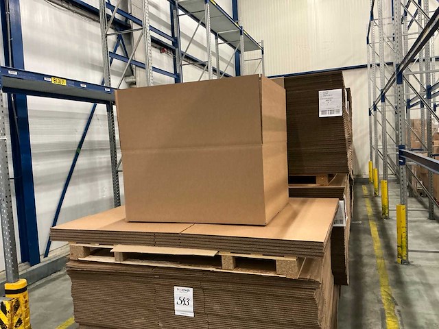 Pallet kartonnen doos (13x) - afbeelding 1 van  2