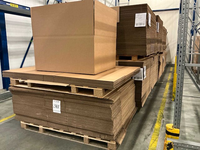 Pallet kartonnen doos (13x) - afbeelding 2 van  2