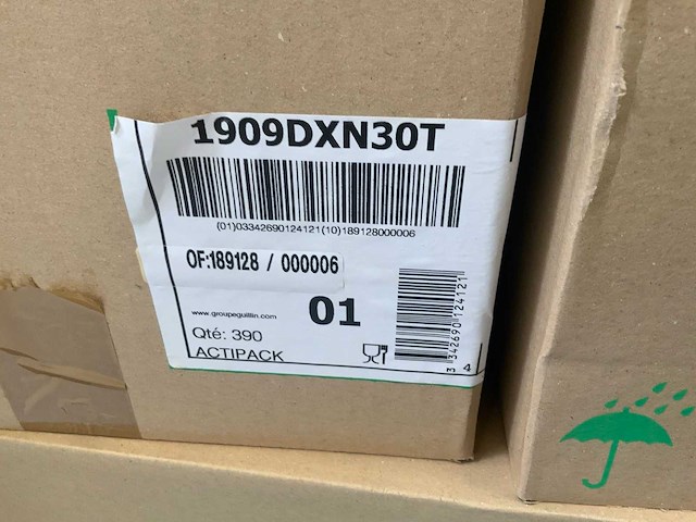 Pallet kartonnen dozen (2x) - afbeelding 5 van  5
