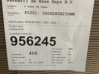 Pallet kartonnen dozen (2x) - afbeelding 2 van  3