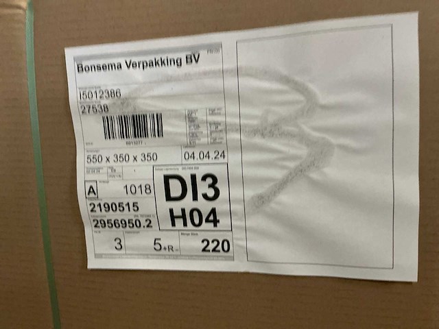 Pallet kartonnen dozen met opdruk (13x) - afbeelding 6 van  16