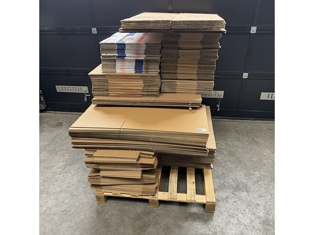 Pallet kartonnen dozen - afbeelding 2 van  5