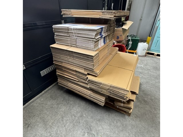 Pallet kartonnen dozen - afbeelding 5 van  5