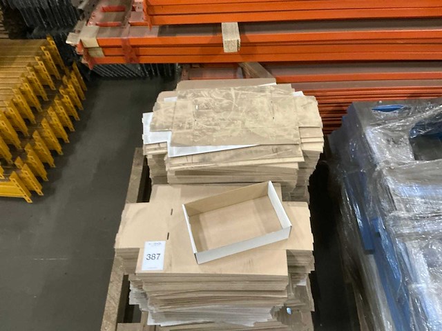 Pallet kartonnen dozen - afbeelding 3 van  3