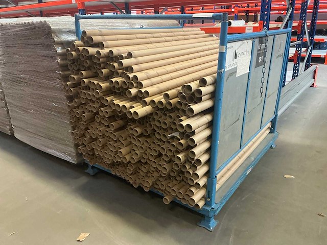 Pallet kartonnen kokers (3x) - afbeelding 3 van  8