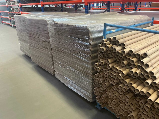 Pallet kartonnen kokers (3x) - afbeelding 7 van  8