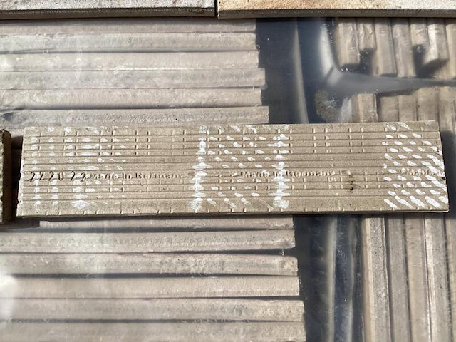 Pallet keramische wand-/gevel strips, raab kärcher, tegels - afbeelding 3 van  4