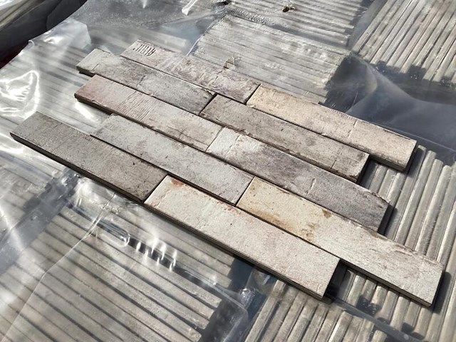 Pallet keramische wand-/gevel strips, raab kärcher, tegels - afbeelding 4 van  4