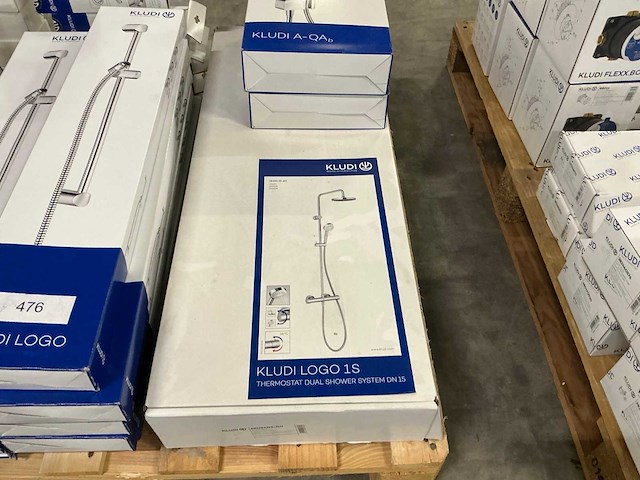 Pallet kludi doucheaccesoires - afbeelding 4 van  8
