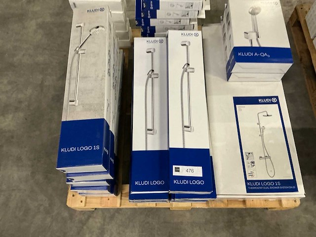 Pallet kludi doucheaccesoires - afbeelding 5 van  8