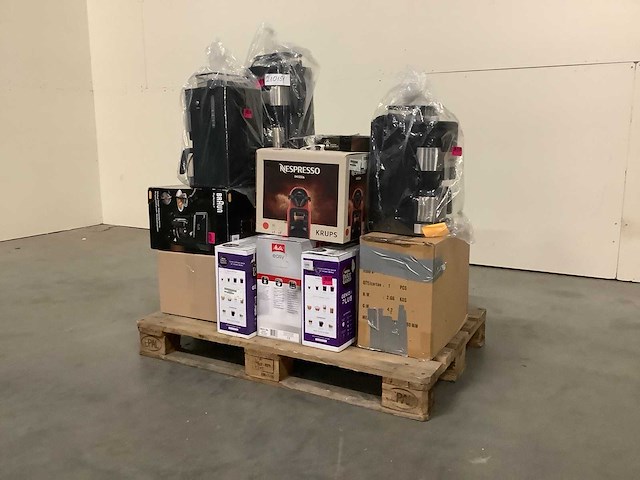 Pallet koffie- & espressomachines - 17 items - afbeelding 1 van  7