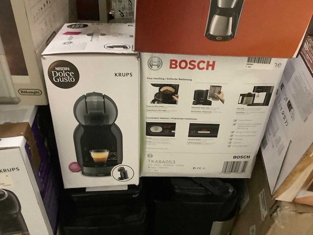 Pallet koffie- & espressomachines - 24 items - afbeelding 6 van  8