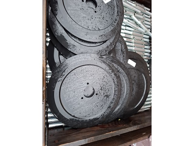Pallet kunststof bemesterschijven - afbeelding 2 van  3