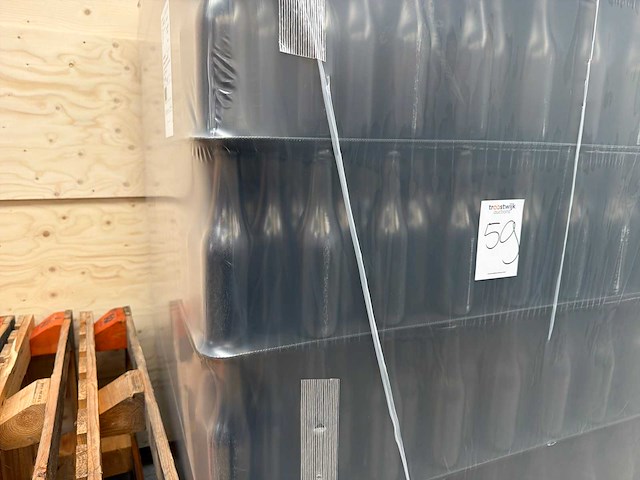 Pallet leerdam 0,33l meermalige apo glazen flessen – ca. 2888 stuks - afbeelding 3 van  3