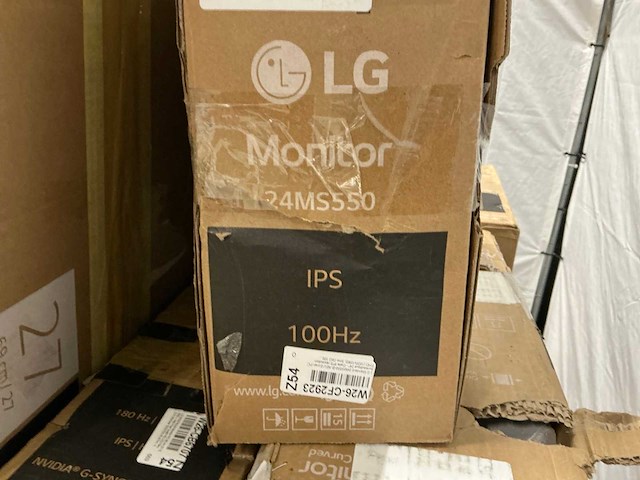 Pallet lg pc schermen / monitors (10x) - afbeelding 5 van  9