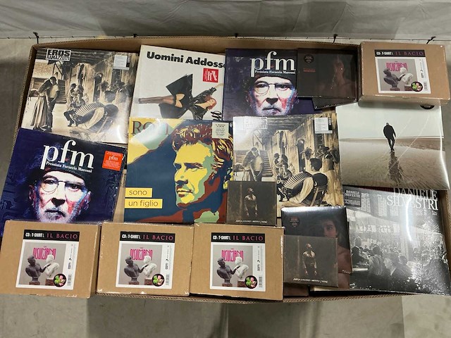 Pallet lp’s en cd’s - afbeelding 1 van  8