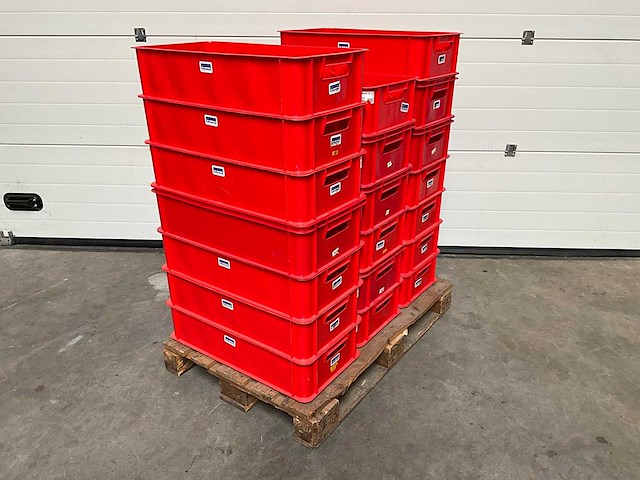 Pallet met 20 glazenkratten - afbeelding 5 van  5