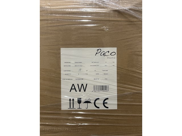 Pallet met 32 stuks design verlichting paco home – verkrijgbaar op bol.com en amazon - afbeelding 3 van  5