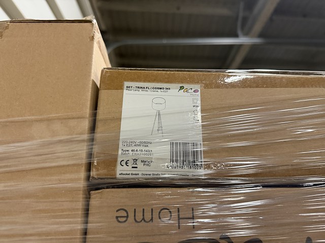 Pallet met 35 stuks design verlichting paco home – verkrijgbaar op bol.com en amazon - afbeelding 5 van  5