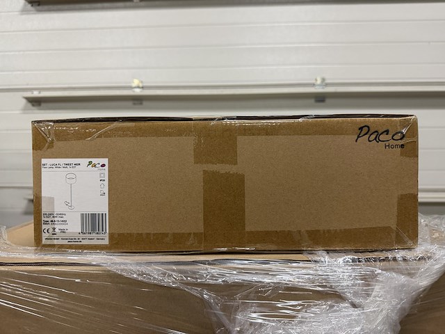 Pallet met 36 stuks design verlichting paco home – verkrijgbaar op bol.com en amazon - afbeelding 3 van  6