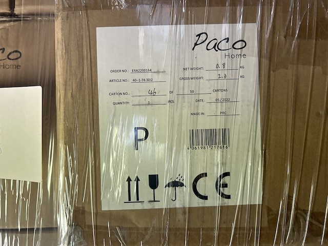 Pallet met 39 stuks design verlichting, paco home - afbeelding 6 van  8