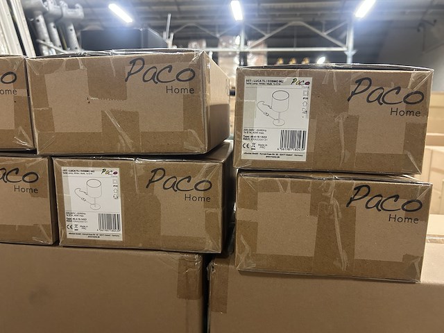Pallet met 54 stuks design verlichting paco home – verkrijgbaar op bol.com en amazon - afbeelding 4 van  6