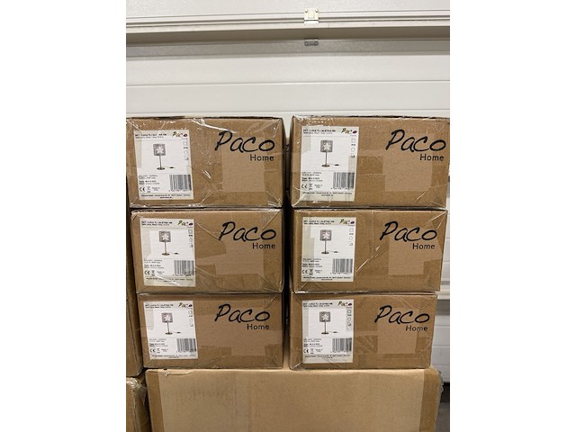 Pallet met 65 stuks design verlichting paco home – verkrijgbaar op bol.com en amazon - afbeelding 4 van  5