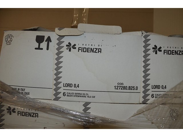 Pallet met 768 glazen fidenza - afbeelding 3 van  6