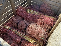 Pallet met afrasteringsnetten en diverse toebehoren (3x) - afbeelding 1 van  9