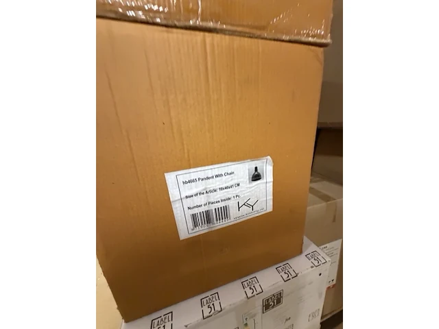 Pallet met assorti verlichting, 26 stuks label51 - afbeelding 6 van  18