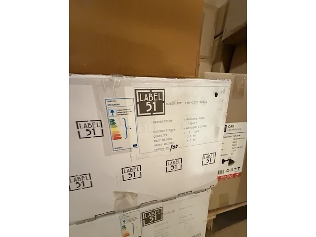 Pallet met assorti verlichting, 26 stuks label51 - afbeelding 7 van  18