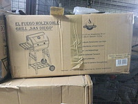 Pallet met barbecues + haard el fuego - afbeelding 4 van  7
