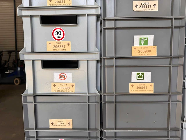 Pallet met bordstickers - veiligheid en markering - afbeelding 3 van  27
