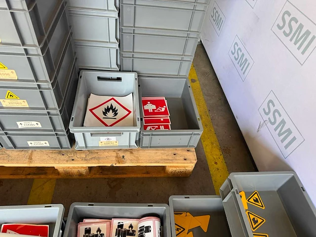 Pallet met bordstickers - veiligheid en markering - afbeelding 5 van  27